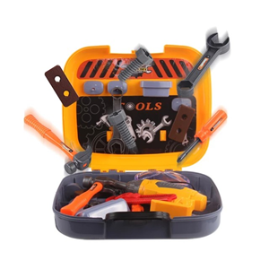 ست جعبه ابزار کارگاهی 4 در 1 کیفی کودک Tools Case 4 in 1-اسباب بازی